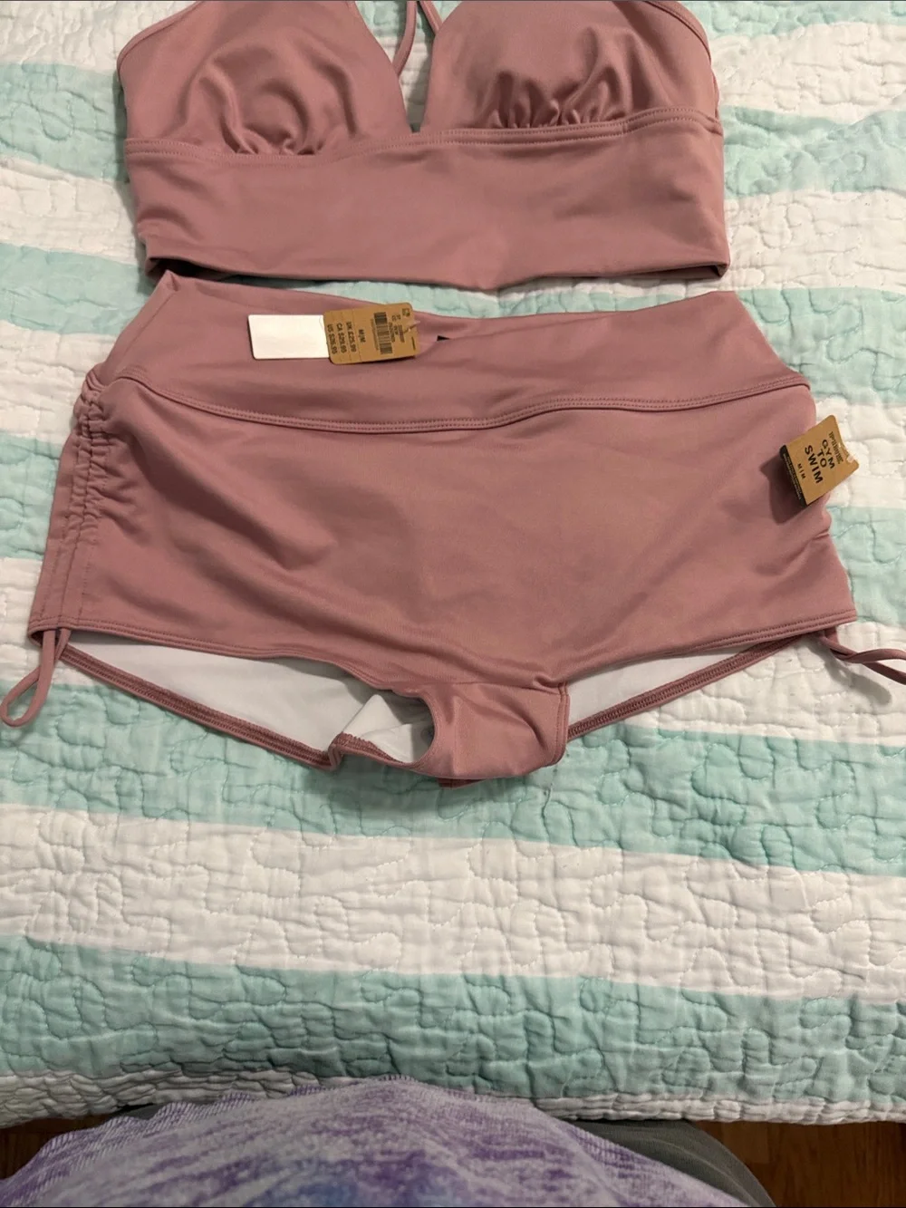 Pink by VS- Gym to Swim set ( Both M)
